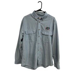 Boca Classics Mens Medium Florida Gators Button-Up Shirt Sz M